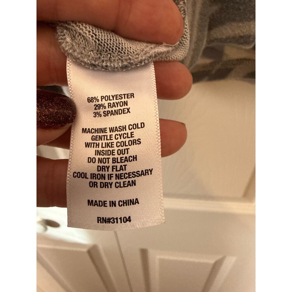 Zebra Long Sleeve Top Tag has been removed - Picture 6 of 8